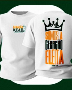 Camiseta Personalizada Somos a geração eleita