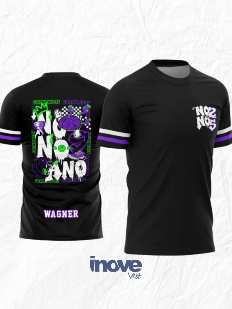 Camisa Formandos Nono Ano Pantera Negra e Furacão