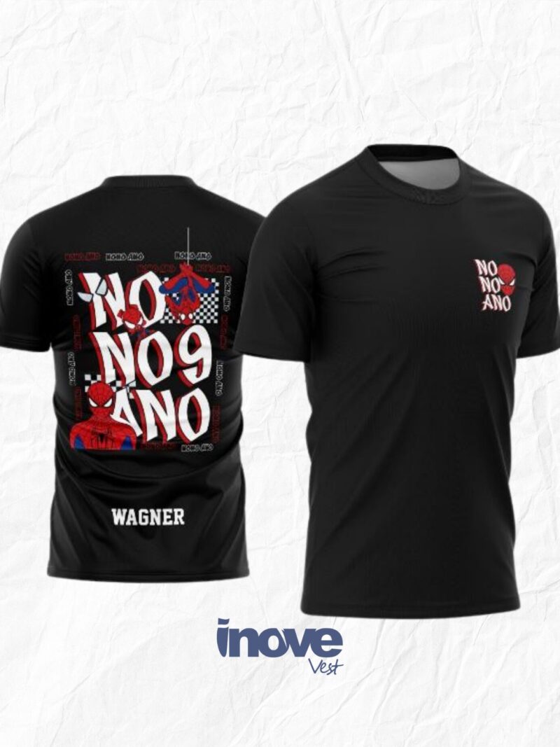 Camisa Formandos Nono Ano Homem Aranha