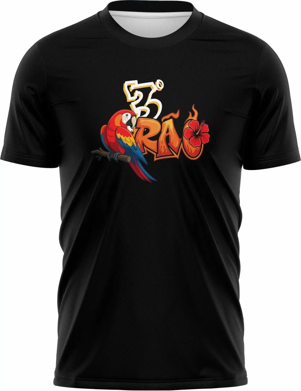 Arte Camisa Terceirão Arara Vermelha - Imagem 2