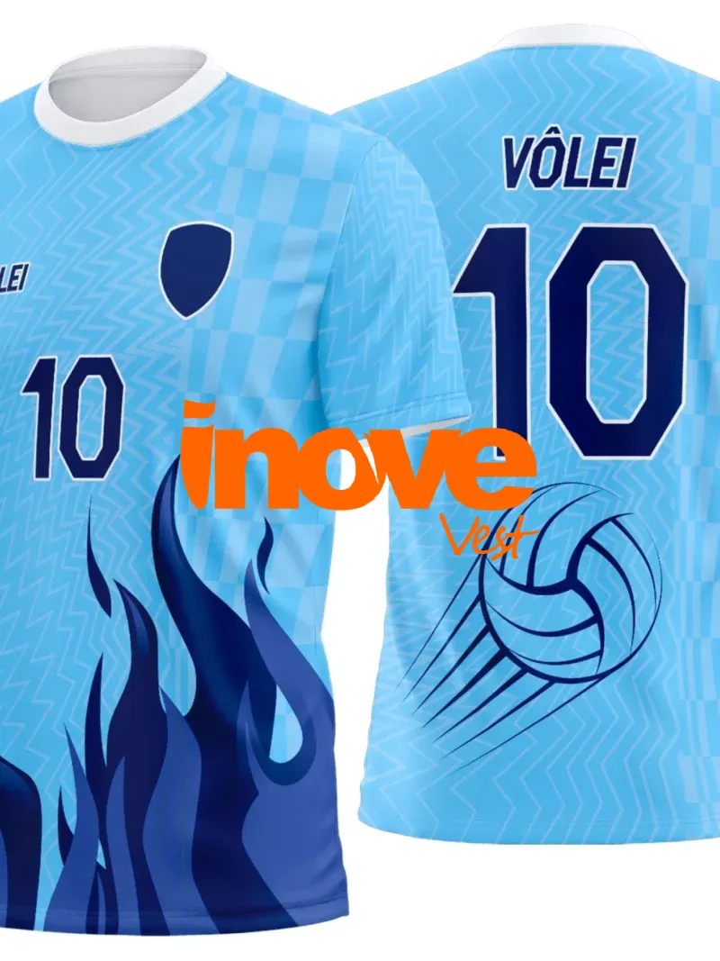 Uniforme de Vôlei Personalizado Profissional Modelo 10