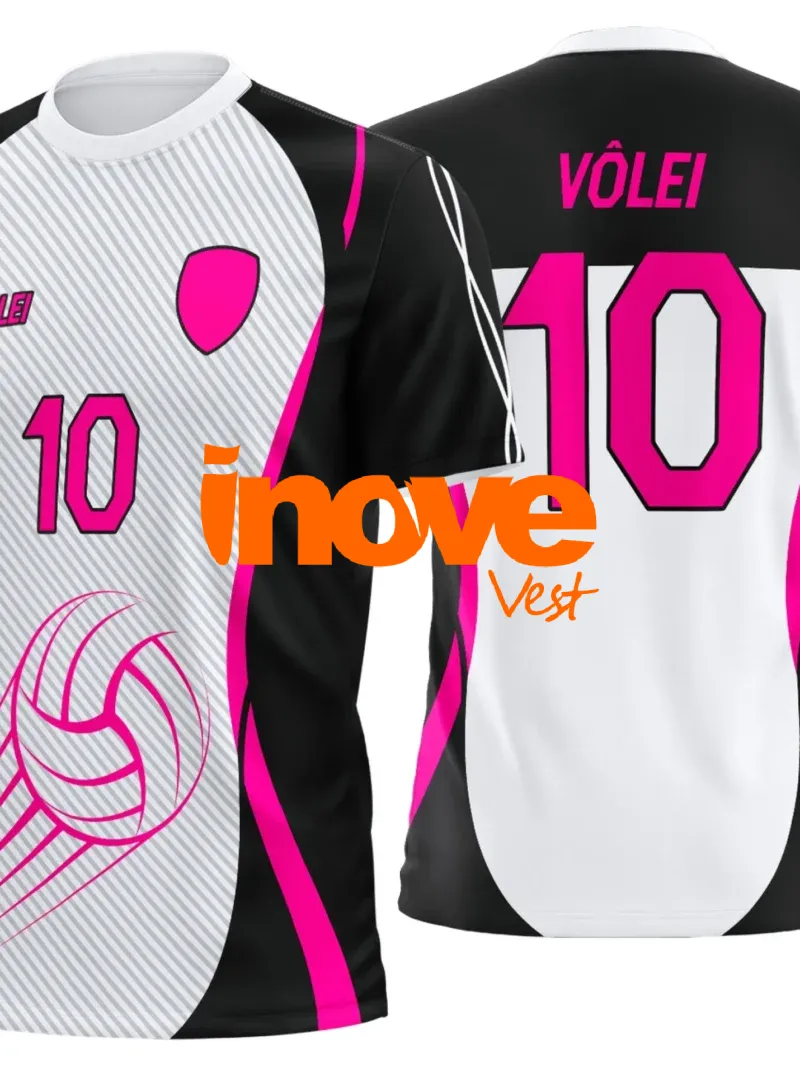 Uniforme de Vôlei Personalizado Profissional Modelo 15