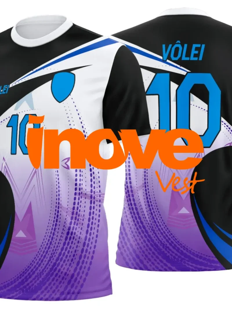 Uniforme de Vôlei Personalizado Profissional Modelo 17