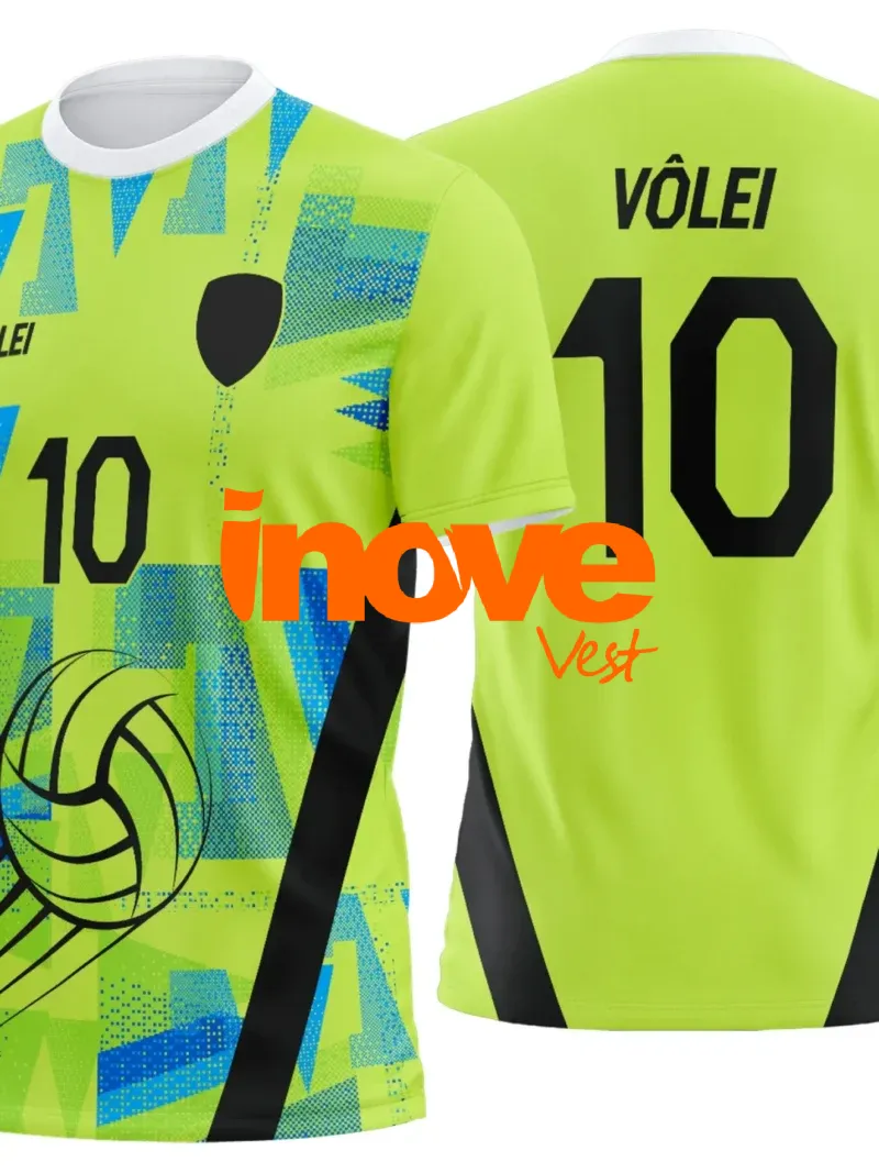 Uniforme de Vôlei Personalizado Profissional Modelo 02