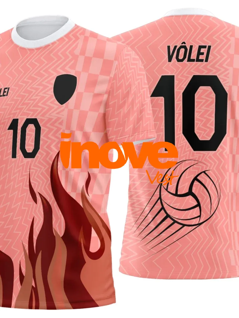 Uniforme de Vôlei Personalizado Profissional Modelo 20