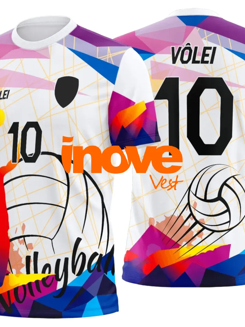 Uniforme de Vôlei Personalizado Profissional Modelo 21