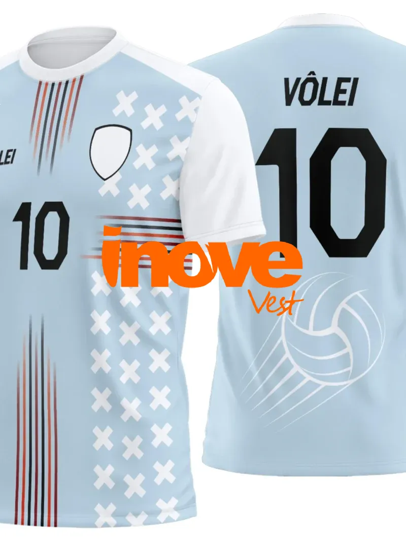 Uniforme de Vôlei Personalizado Profissional Modelo 23