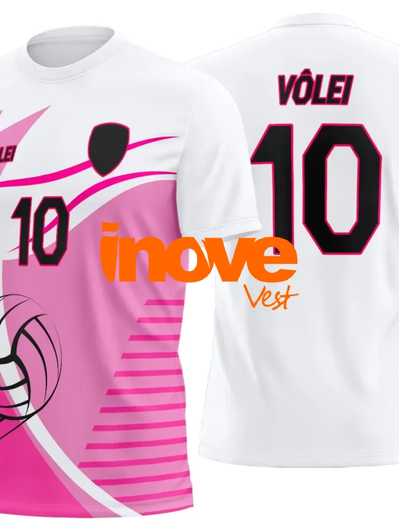 Uniforme de Vôlei Personalizado Profissional Modelo 24