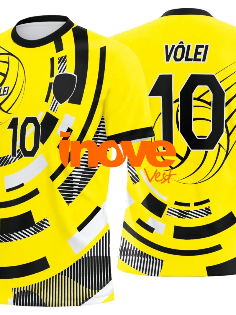 Uniforme de Vôlei Personalizado Profissional Modelo 27
