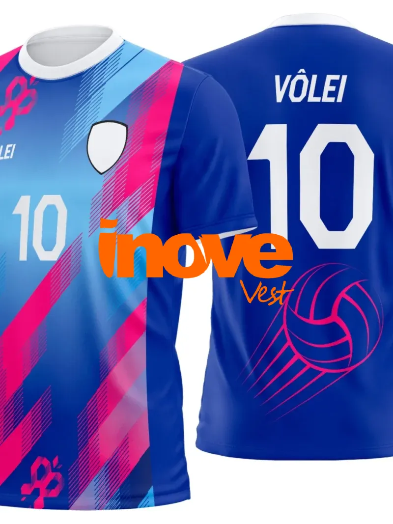 Uniforme de Vôlei Personalizado Profissional Modelo 29