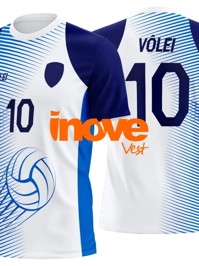 Uniforme de Vôlei Personalizado Profissional Modelo 03