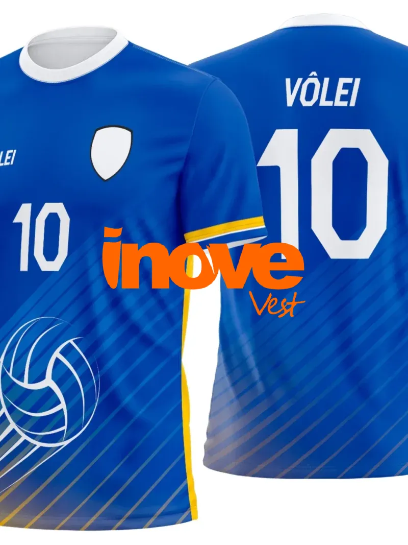 Uniforme de Vôlei Personalizado Profissional Modelo 33
