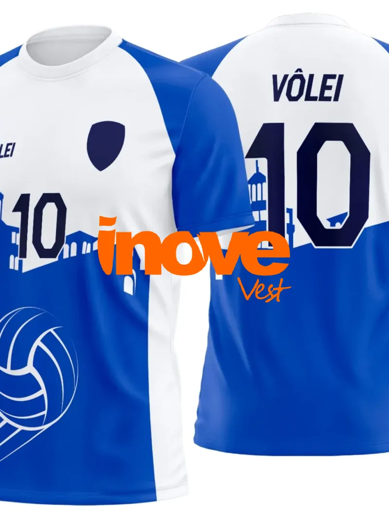 Uniforme de Vôlei Personalizado Profissional Modelo 04