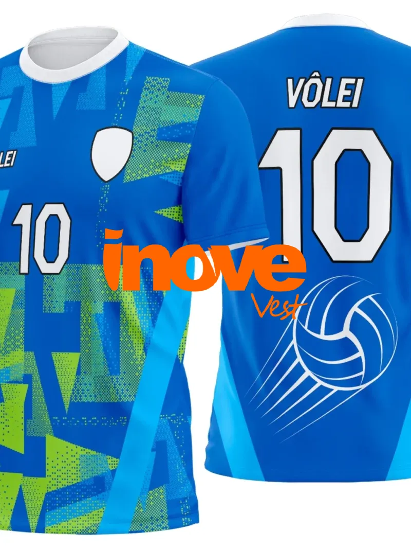 Uniforme de Vôlei Personalizado Profissional Modelo 05