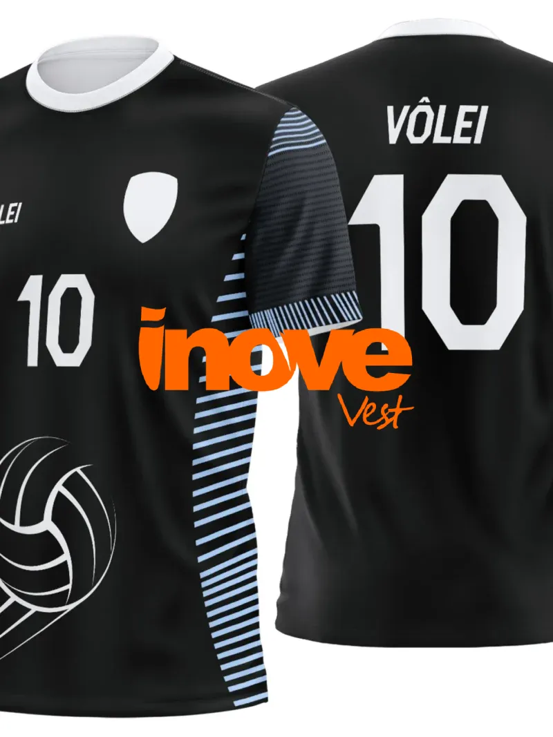 Uniforme de Vôlei Personalizado Profissional Modelo 06