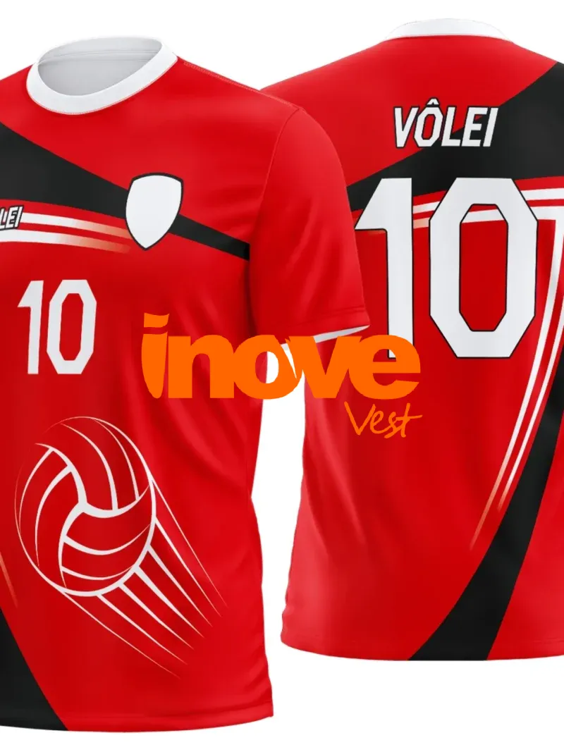 Uniforme de Vôlei Personalizado Profissional Modelo 07