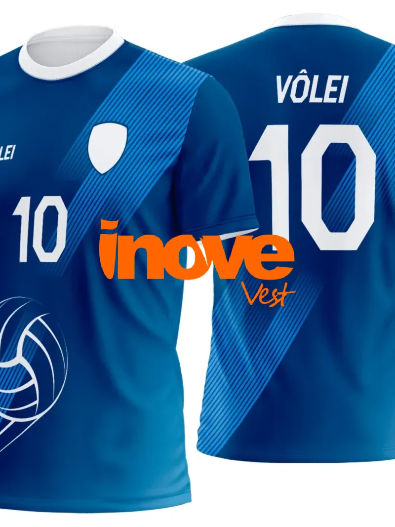 Uniforme de Vôlei Personalizado Profissional Modelo 09